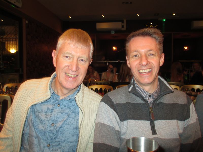 Steve Worthington and Alan Critchley